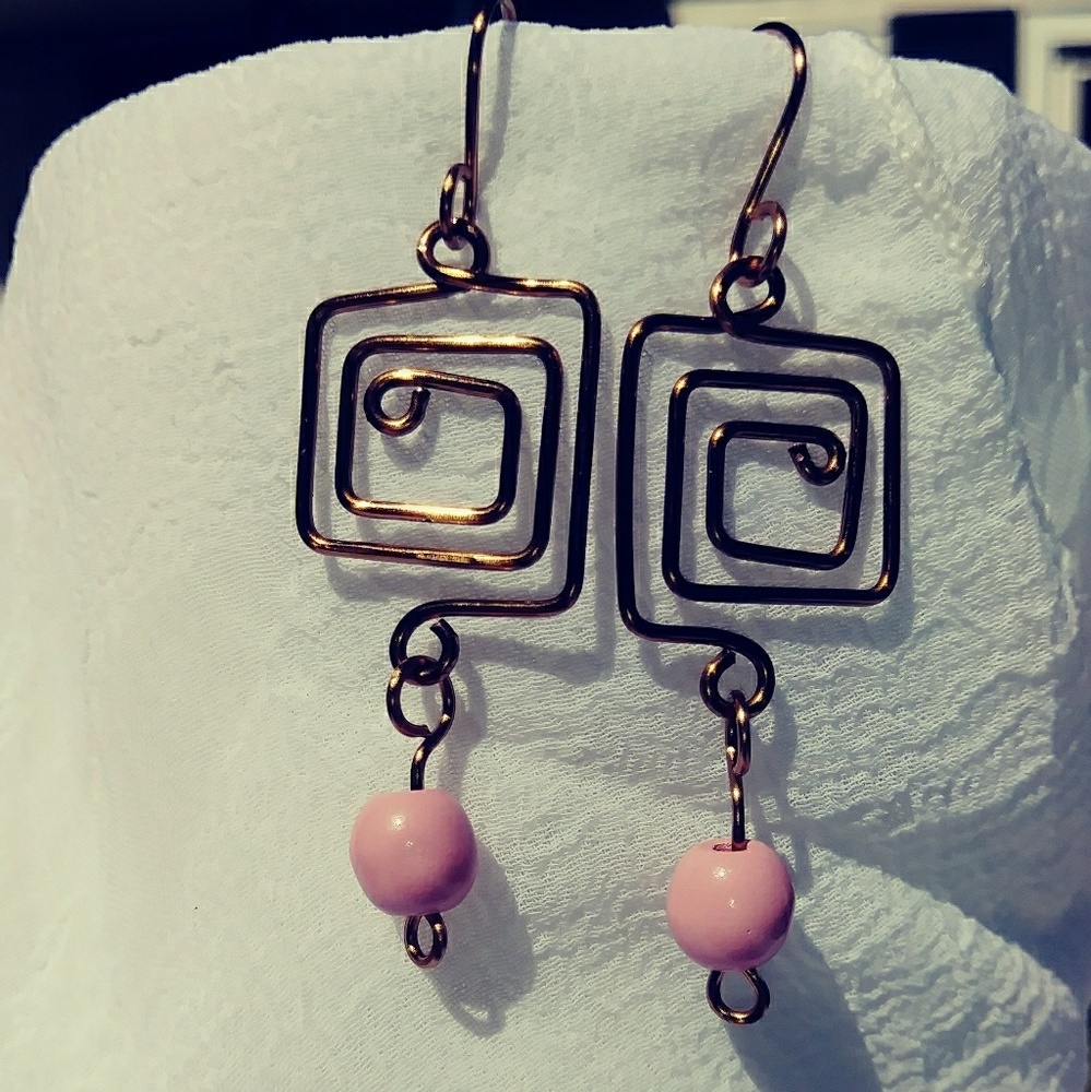 Earrings (hand crafted)